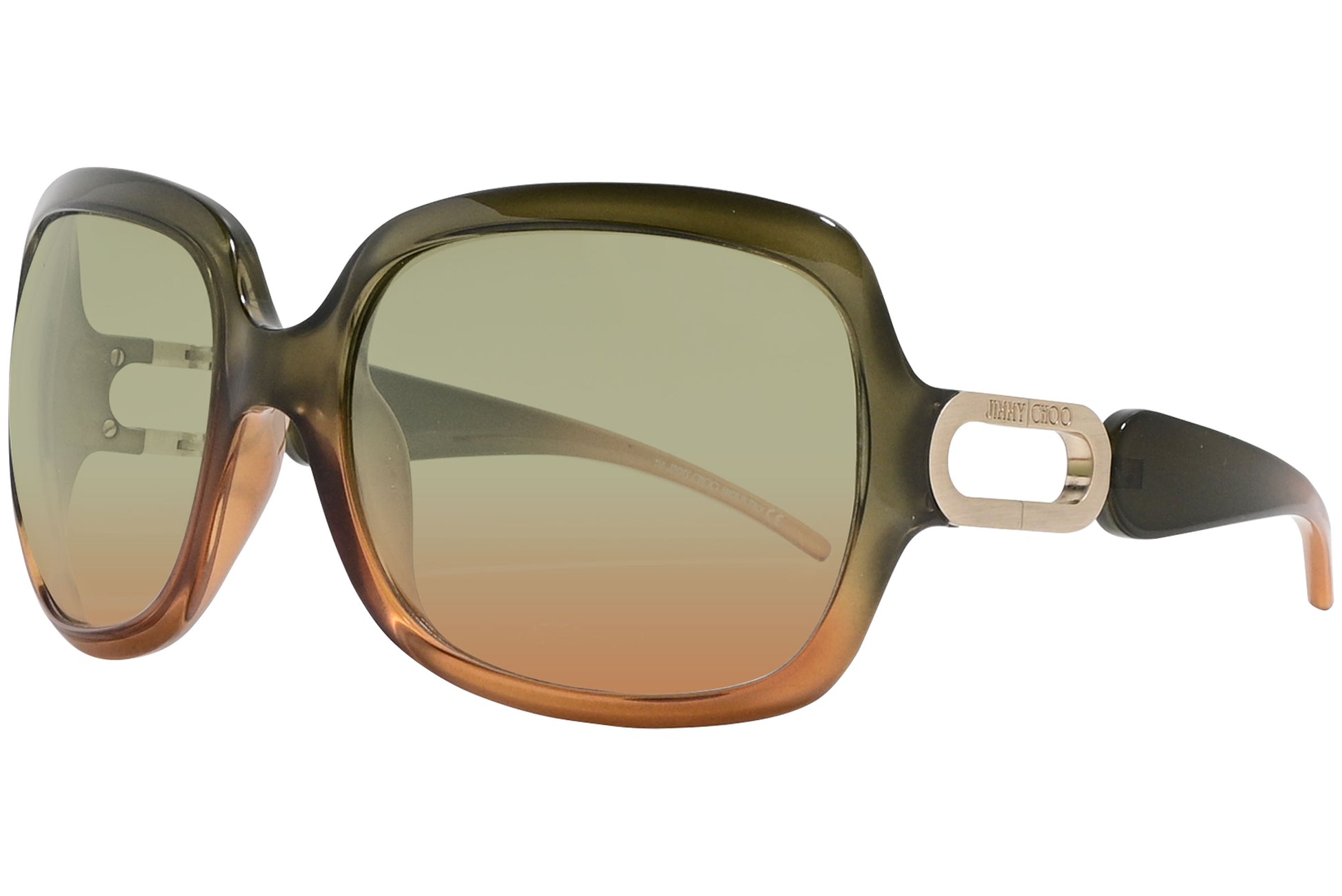 Jimmy Choo designer sunglasses side view