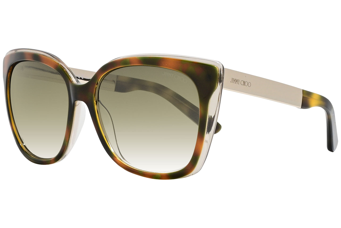 Jimmy Choo designer sunglasses side view