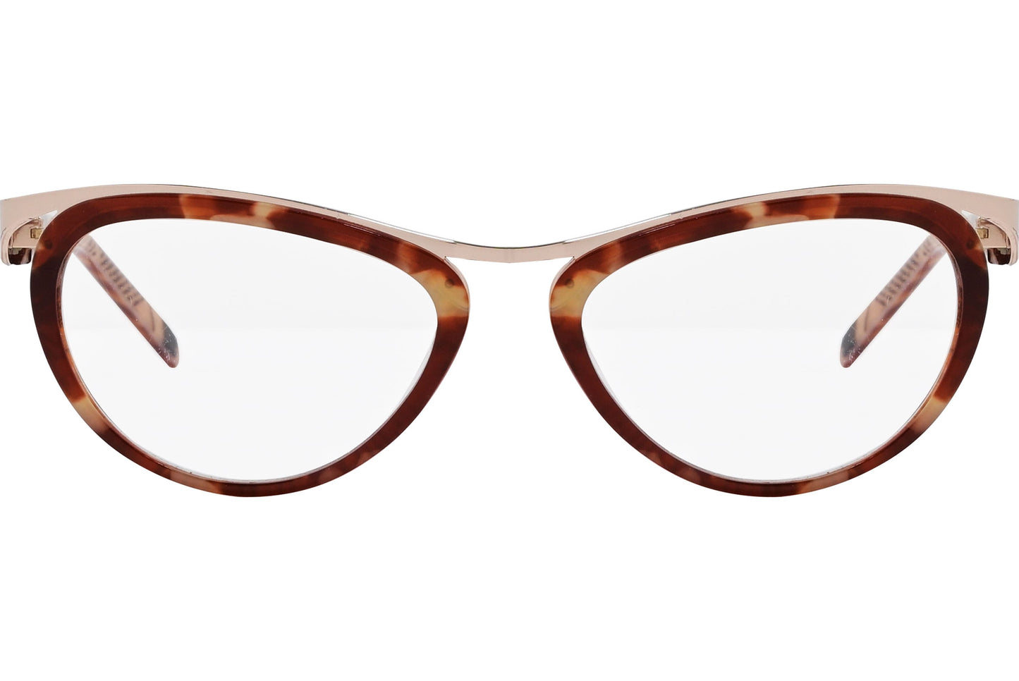 John Galliano Cat-eye Tortoise Eyeglasses Frame Model: JG5008-053