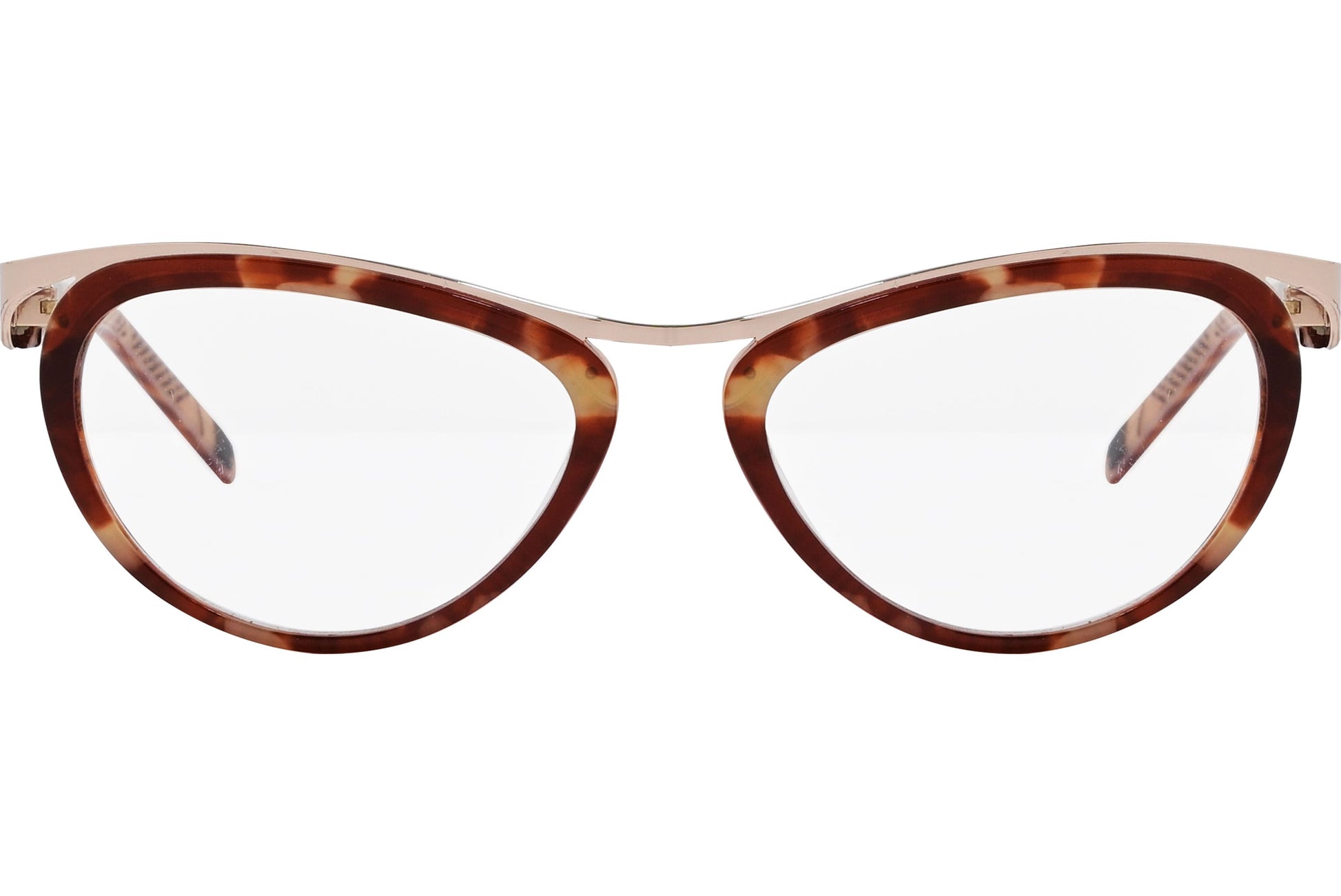 John Galliano Cat-eye Tortoise Eyeglasses Frame Model: JG5008-053