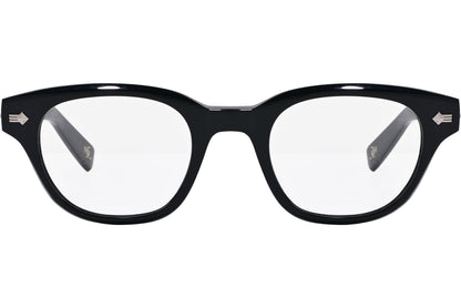 John Galliano Square Black Eyeglasses Frame Model: JG5018-001