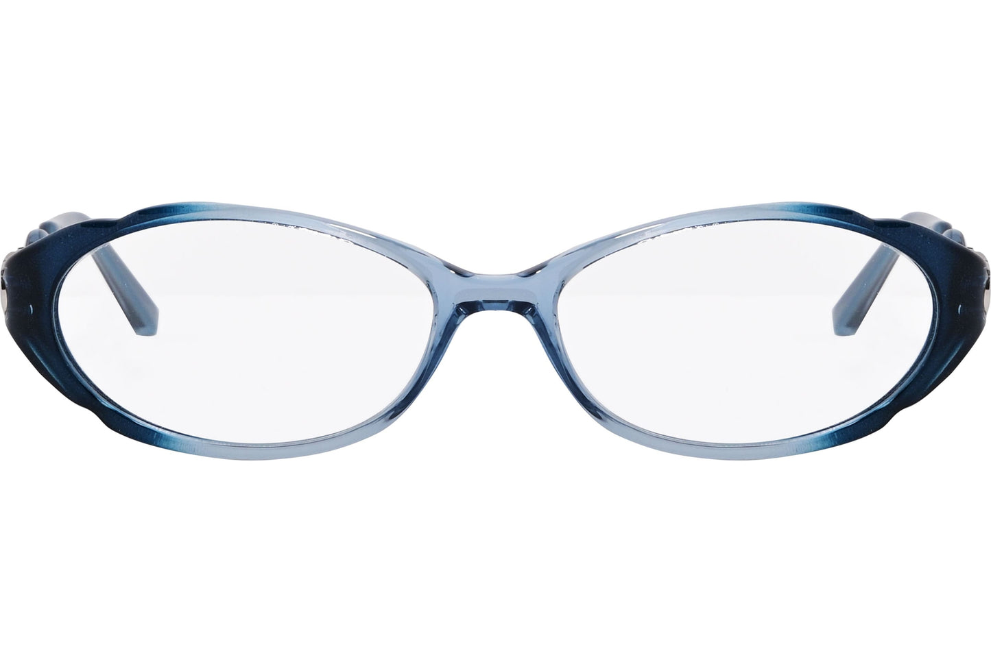 John Galliano Oval Blue Eyeglasses Frame Model: JG5034-092