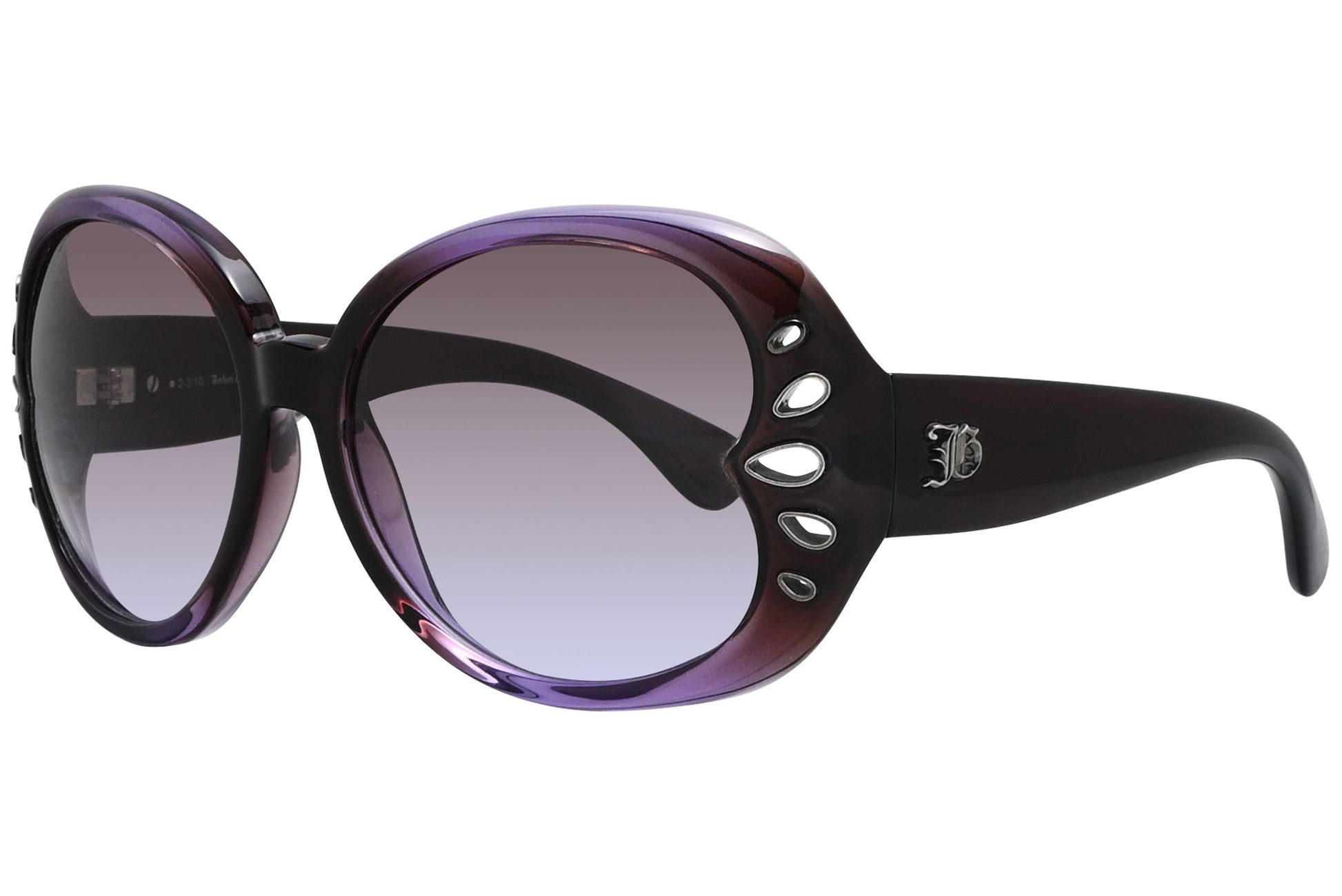 John Galliano Geometric Purple Sunglasses Model: JG27-50Z