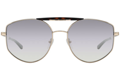 Karl Lagerfeld Aviator Gold Sunglasses Model: KL321S-711 Front View