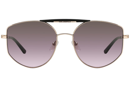 Karl Lagerfeld Aviator Gold Sunglasses Model: KL321S-721 Front View