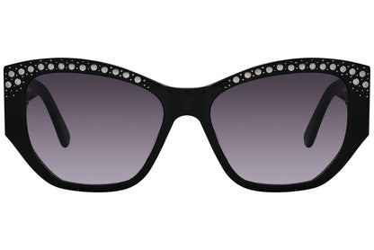 Karl Lagerfeld Browline Black Sunglasses Model: KL6040ST-001 Front View