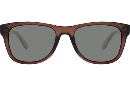 Lacoste Green Color Wayfarer Sunglasses Viewed From Front Angle.