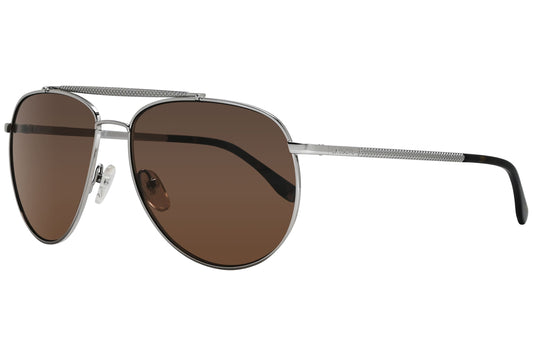 Lacoste Aviator Brown Sunglasses Model: L177S-033 Side View