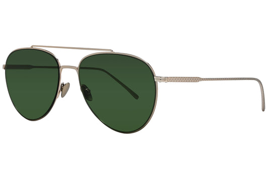 Lacoste Aviator Green Sunglasses Model: L195SPC-714 Side View