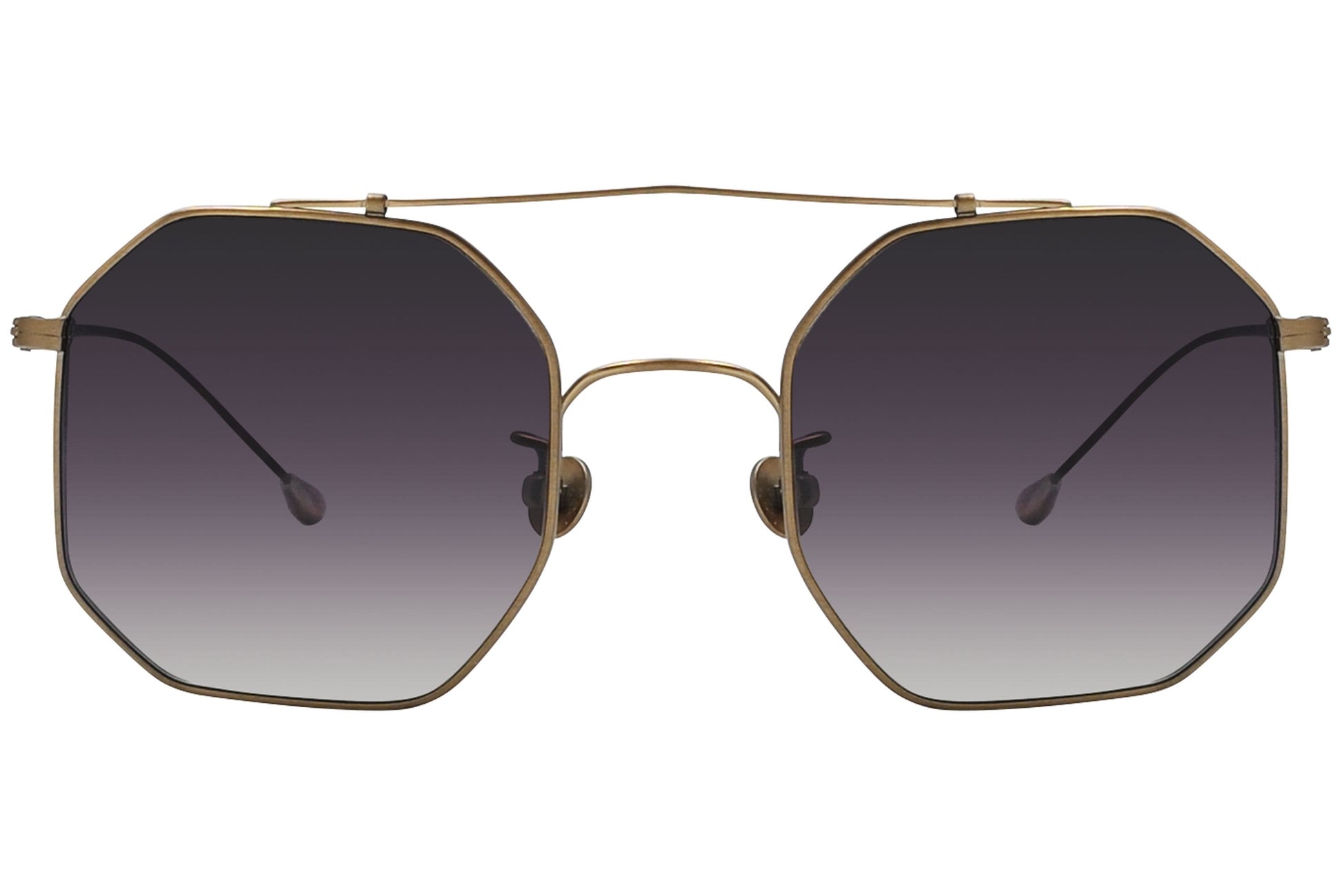 Linda Farrow Geometric Gold Sunglasses Model: AD52-C3