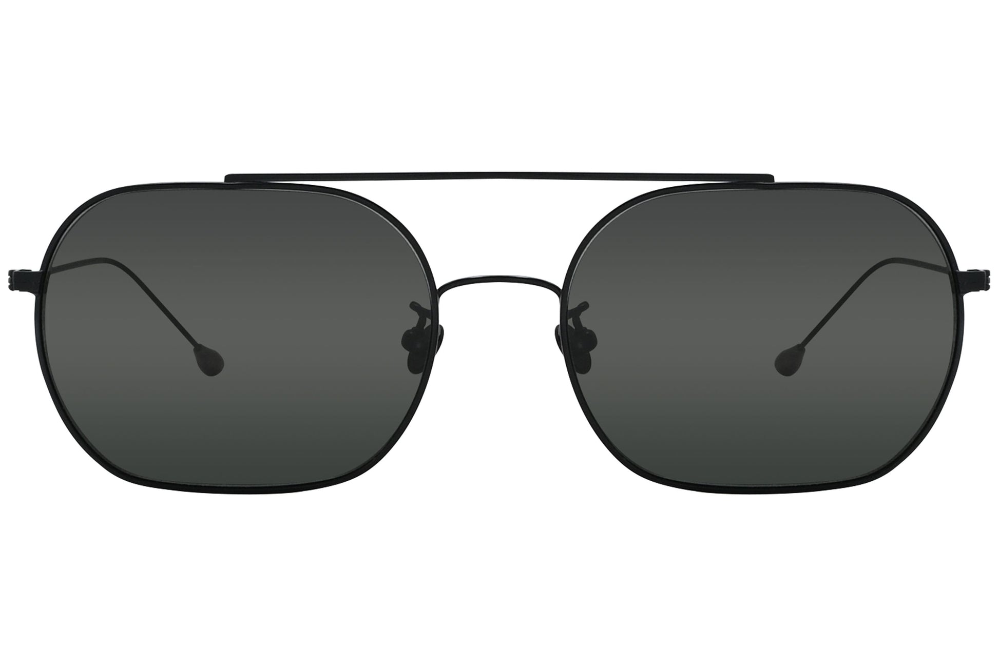 Linda Farrow Aviator Black Sunglasses Model: AD63-C1