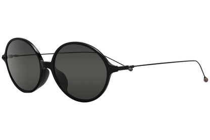 Linda Farrow Oval Black Sunglasses Model: AD64-C1