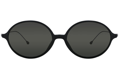 Linda Farrow Oval Black Sunglasses Model: AD64-C1