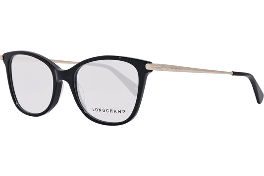 Longchamp eyeglasses frame 45-degree angle view