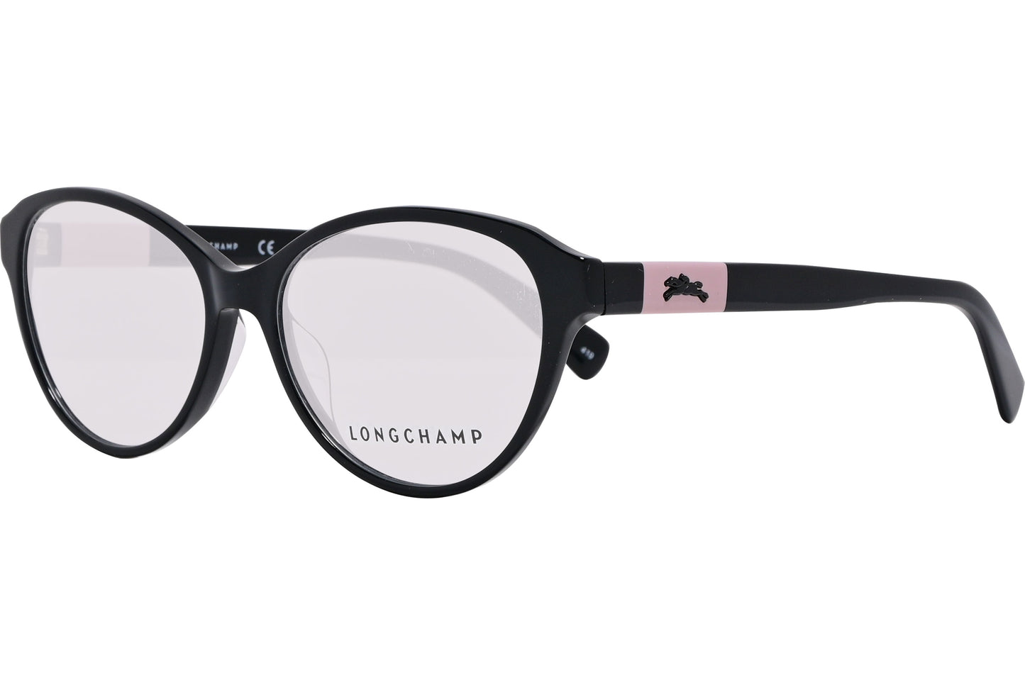 Longchamp eyeglasses frame 45-degree angle view