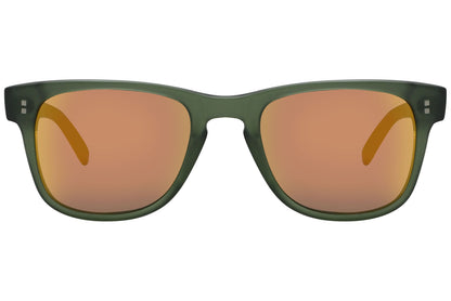 Marma London Green Color Wayfarer Sunglasses Viewed From Front angle.