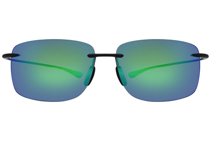 Maui Jim Rectangle Blue and Green Sunglasses Model: MJ443-2M Front View