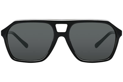 Maui Jim Geometric Black Sunglasses Model: MJ880-02 Front View