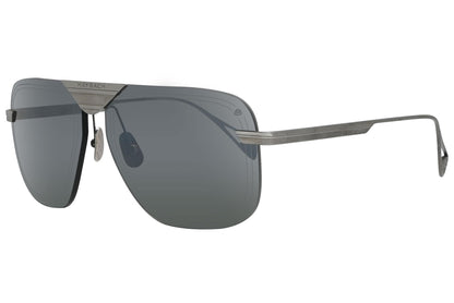 Maybach Silver Color  Sunglasses Viewed From A 45-Degree Angle.