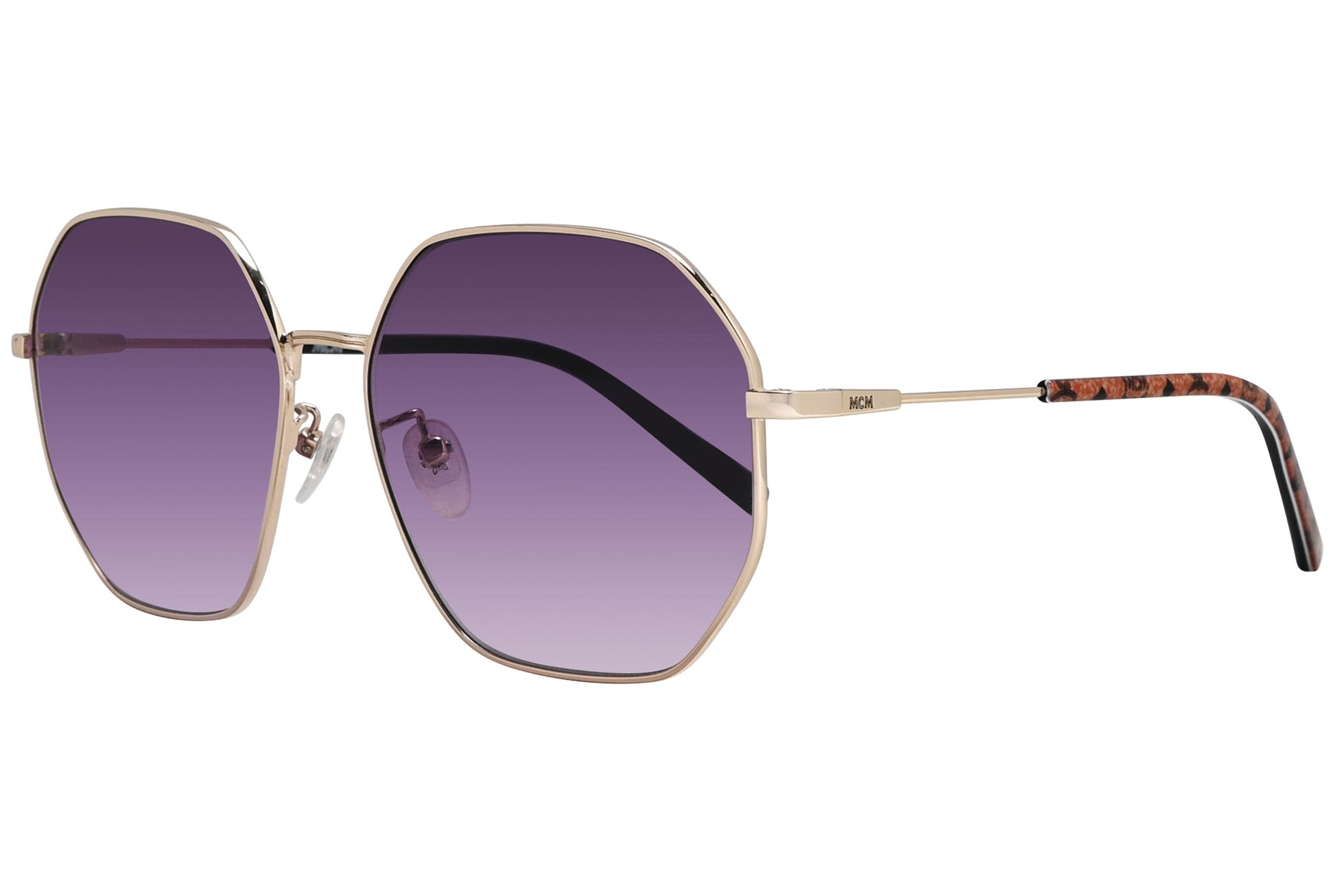 MCM Geometric Purple Sunglasses Model: MCM165SLB-717 Side View