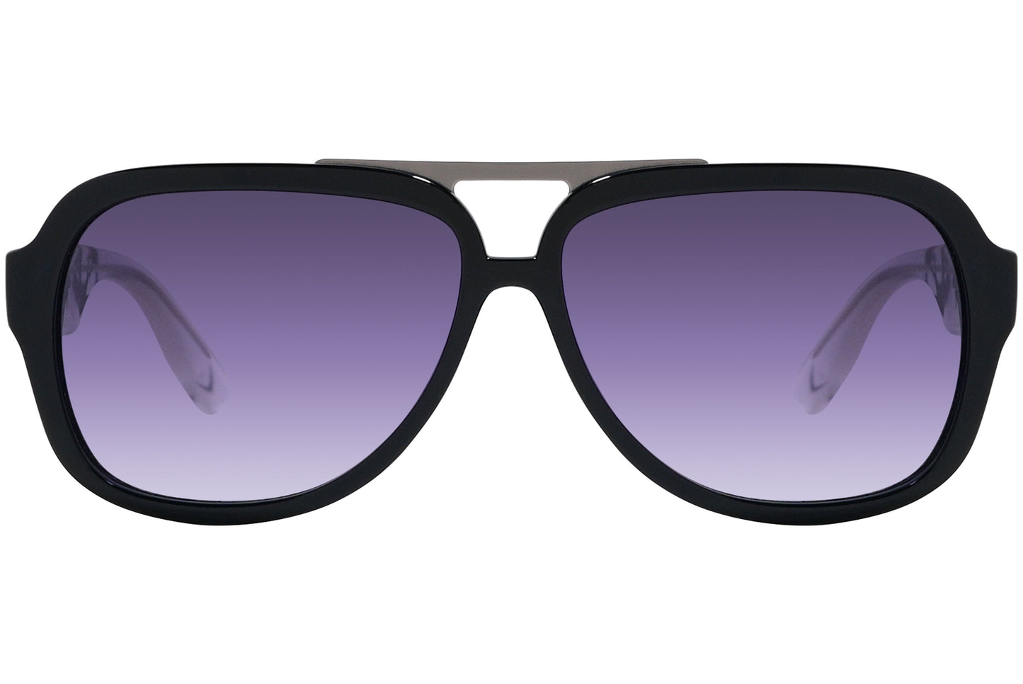 mcqueen oval black with tortoise eyeglasses frame viewed from a 90-degree angle.