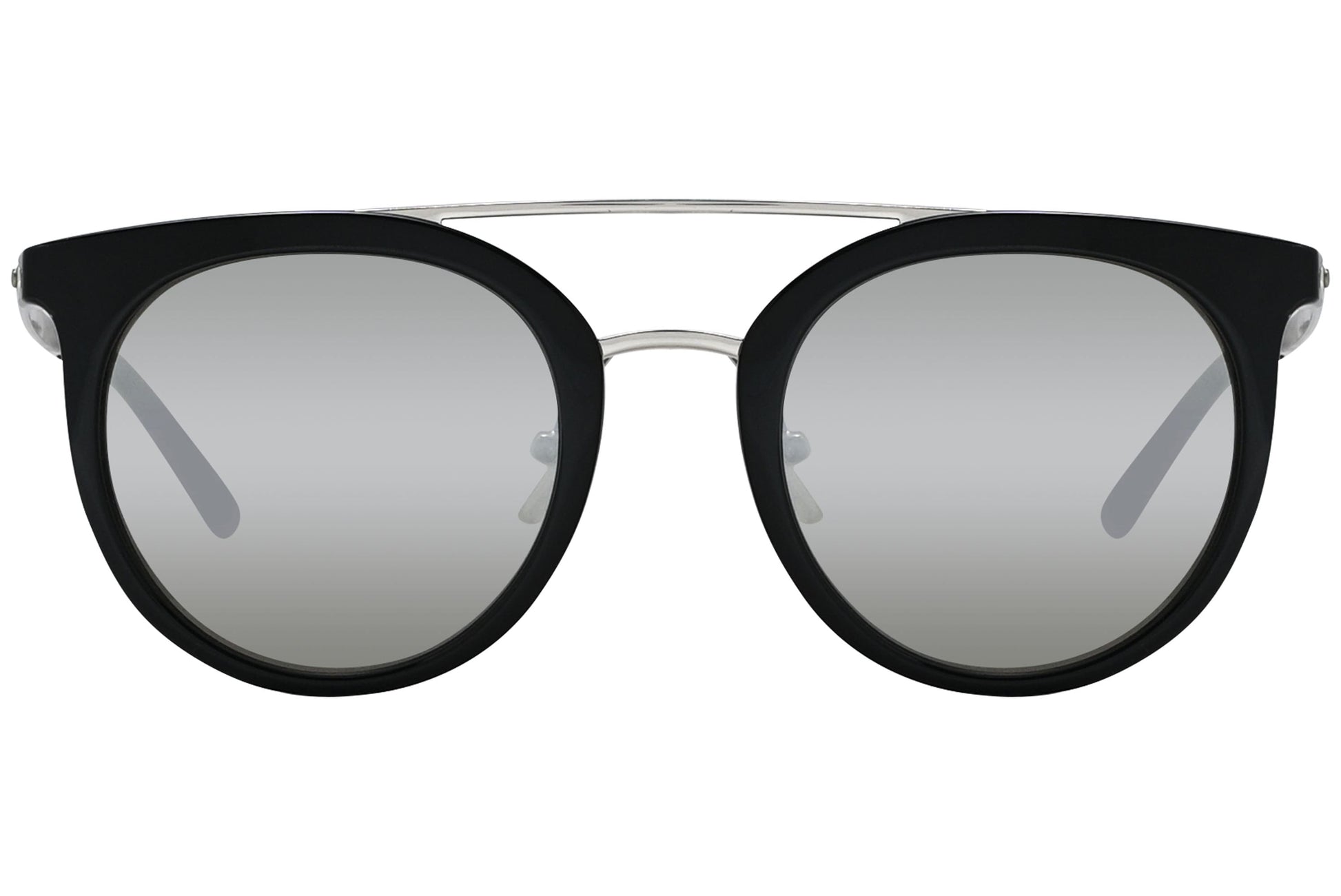 Michael Kors Round Silver Sunglasses Model: MK2056-32716G Front View