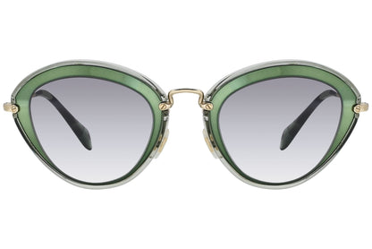 Miu Miu Cat-eye Green Sunglasses Model: SMU51R-UFC-1E0