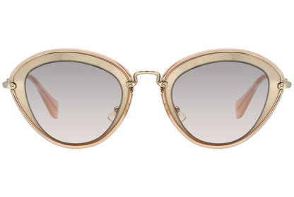 Miu Miu Cat-eye Gold Sunglasses Model: SMU51R-UFD-3H2