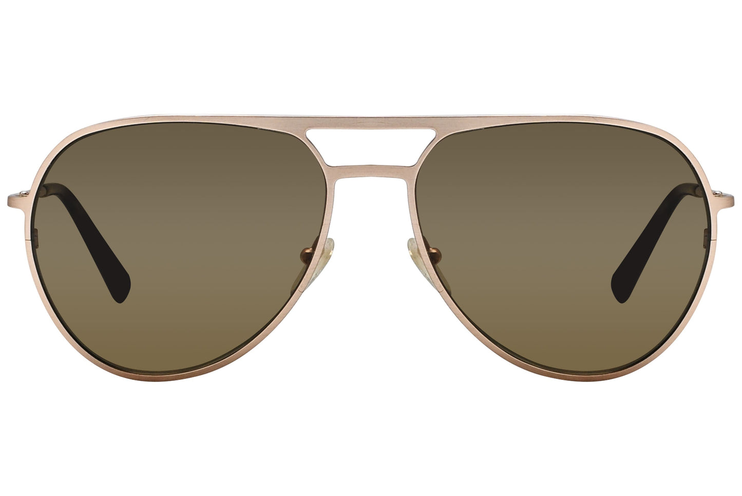 Montblanc Aviator Gold Sunglasses Model: MB546S-28H-POL Front View