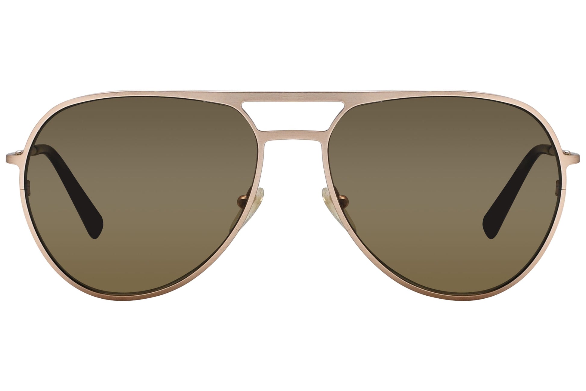 Montblanc Aviator Gold Sunglasses Model: MB546S-28H-POL Front View