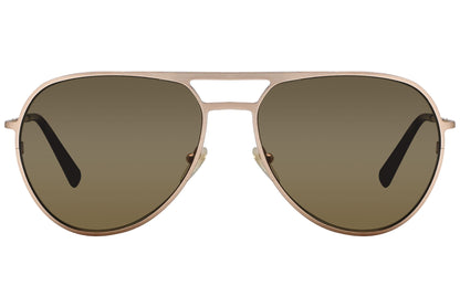 Montblanc Aviator Gold Sunglasses Model: MB546S-28H-POL Front View