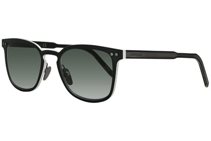 Montblanc Rectangle Black Sunglasses Model: MB584S-97P Side View