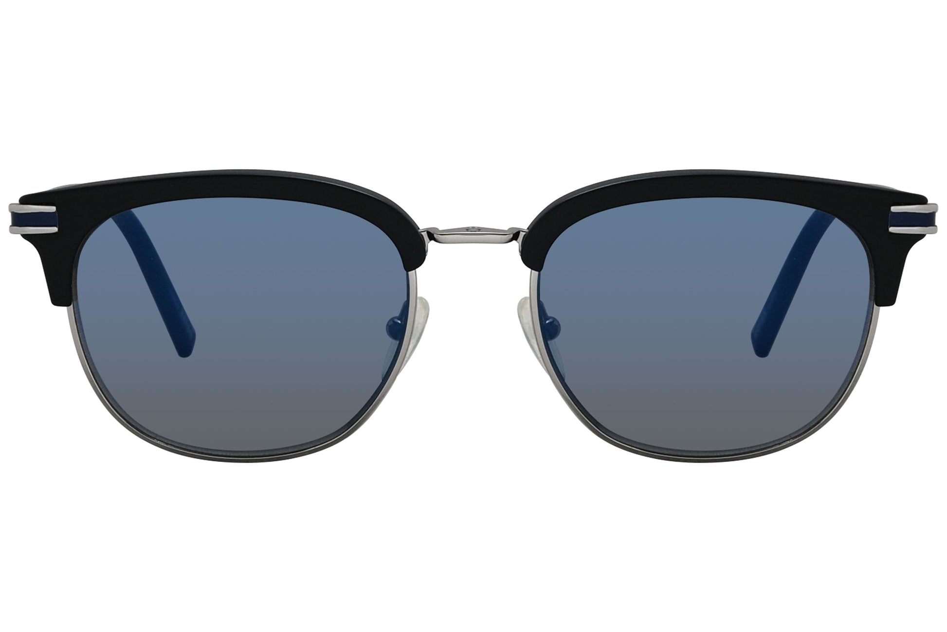 Montblanc Browline Blue Sunglasses Model: MB701S-02X Front View