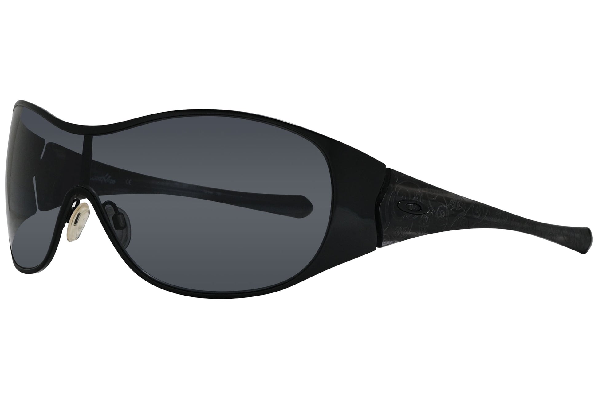 Oakley  Black Sunglasses Model: 4026-12944 Side View