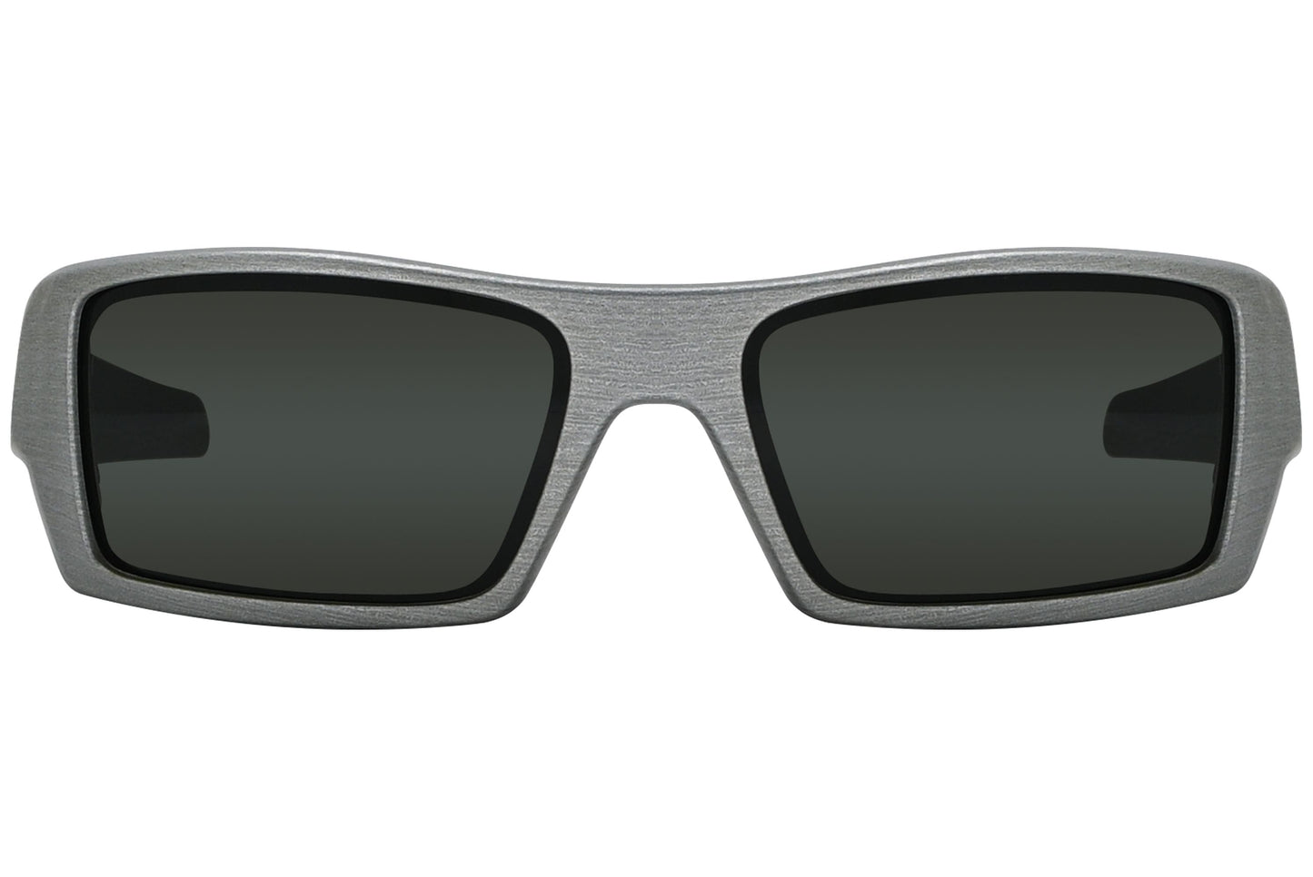 Oakley Rectangle Gray Sunglasses Model: GASCAN-12774 Front View