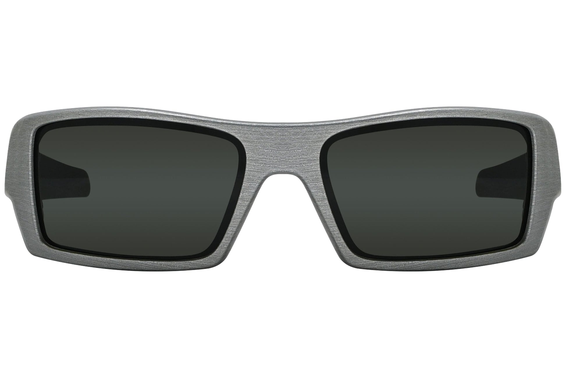 Oakley Rectangle Gray Sunglasses Model: GASCAN-12774 Front View