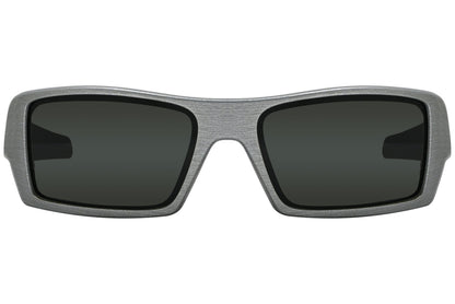 Oakley Rectangle Gray Sunglasses Model: GASCAN-12774 Front View