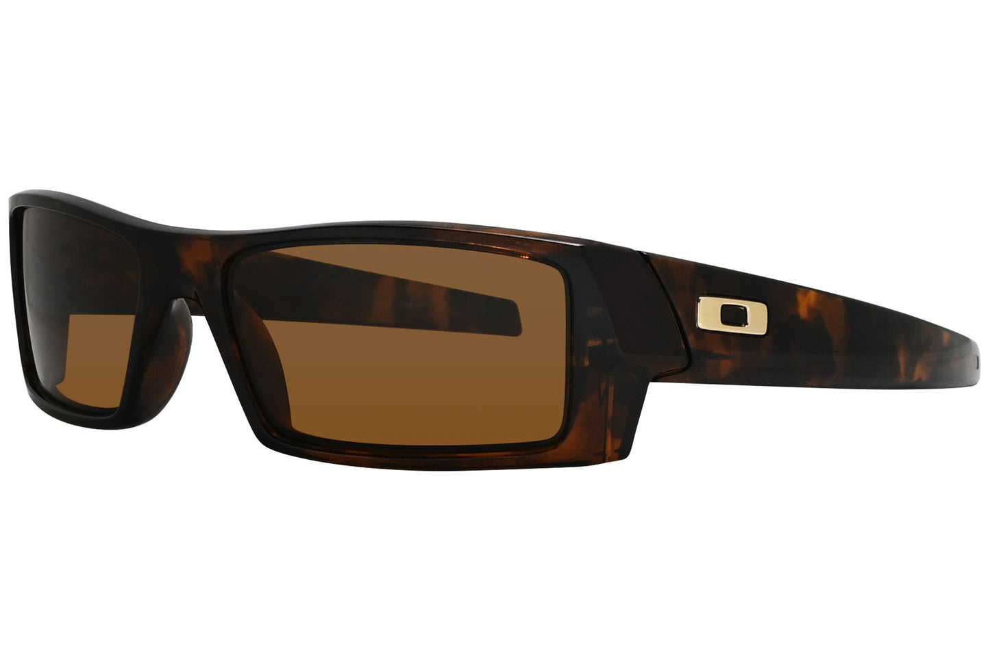 Oakley Rectangle Tortoise Sunglasses Model: GASCAN-S-03557 Side View