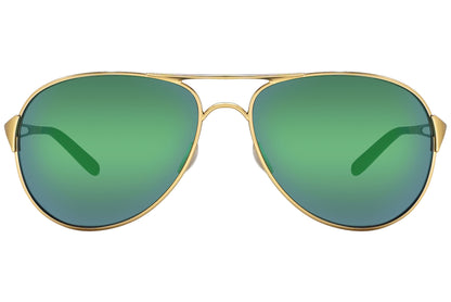 Oakley  Gold and Green Sunglasses Model: OO4054-15 Front View