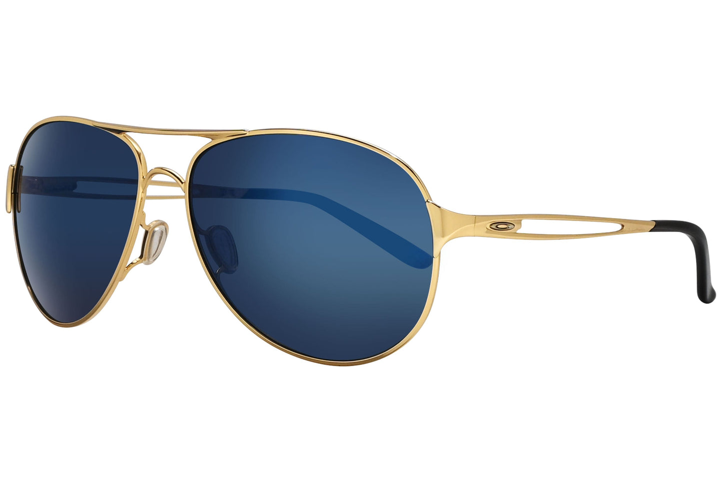 Oakley  Gold and Blue Sunglasses Model: OO4054-16 Side View