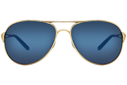 Oakley  Gold and Blue Sunglasses Model: OO4054-16 Front View