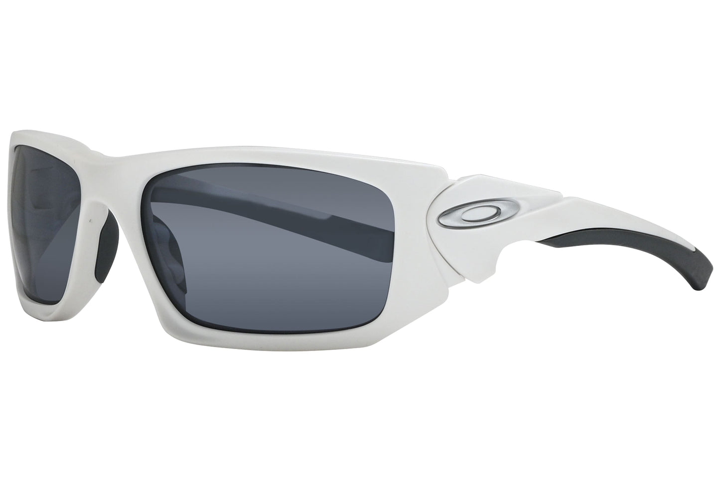 Oakley  White and Gray Sunglasses Model: OO9095-03 Side View