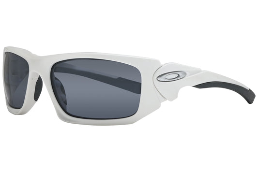 Oakley  White and Gray Sunglasses Model: OO9095-03 Side View