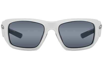 Oakley  White and Gray Sunglasses Model: OO9095-03 Front View