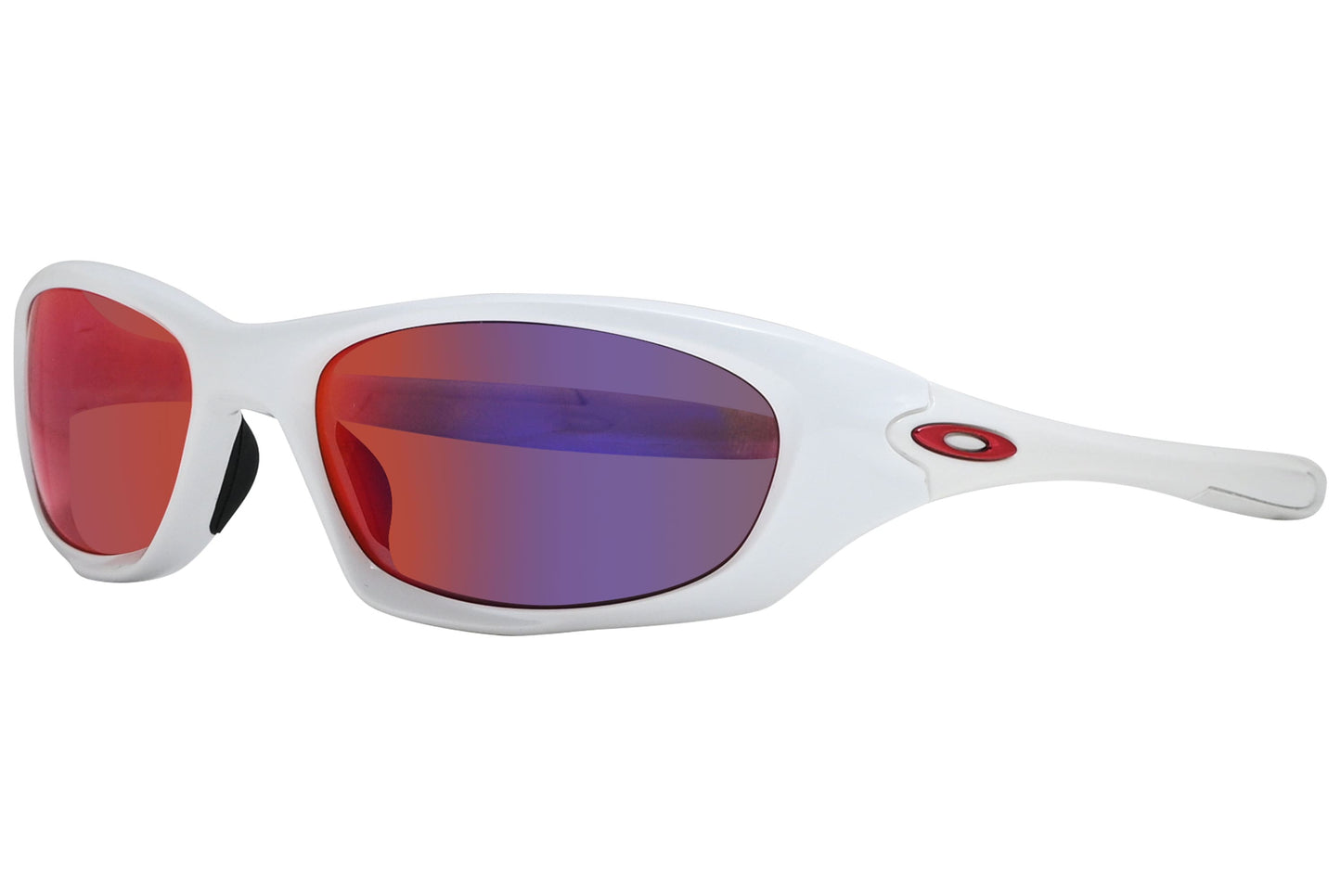 Oakley Rectangle White Sunglasses Model: OO9157-05 Side View