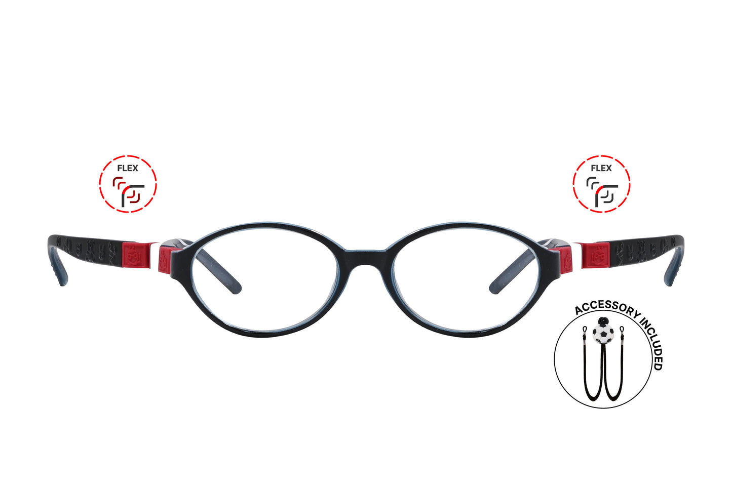 Kids Flexible Round Eyeglasses