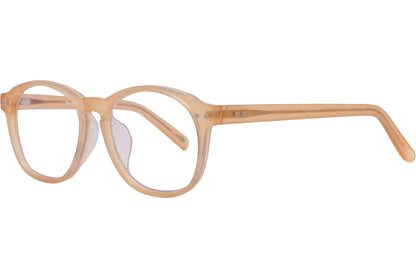 oryx rectangle cashmere eyeglasses frame viewed from a 45-degree angle.