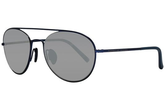 Porsche Design Aviator Blue Sunglasses Model: P8606-A Side View