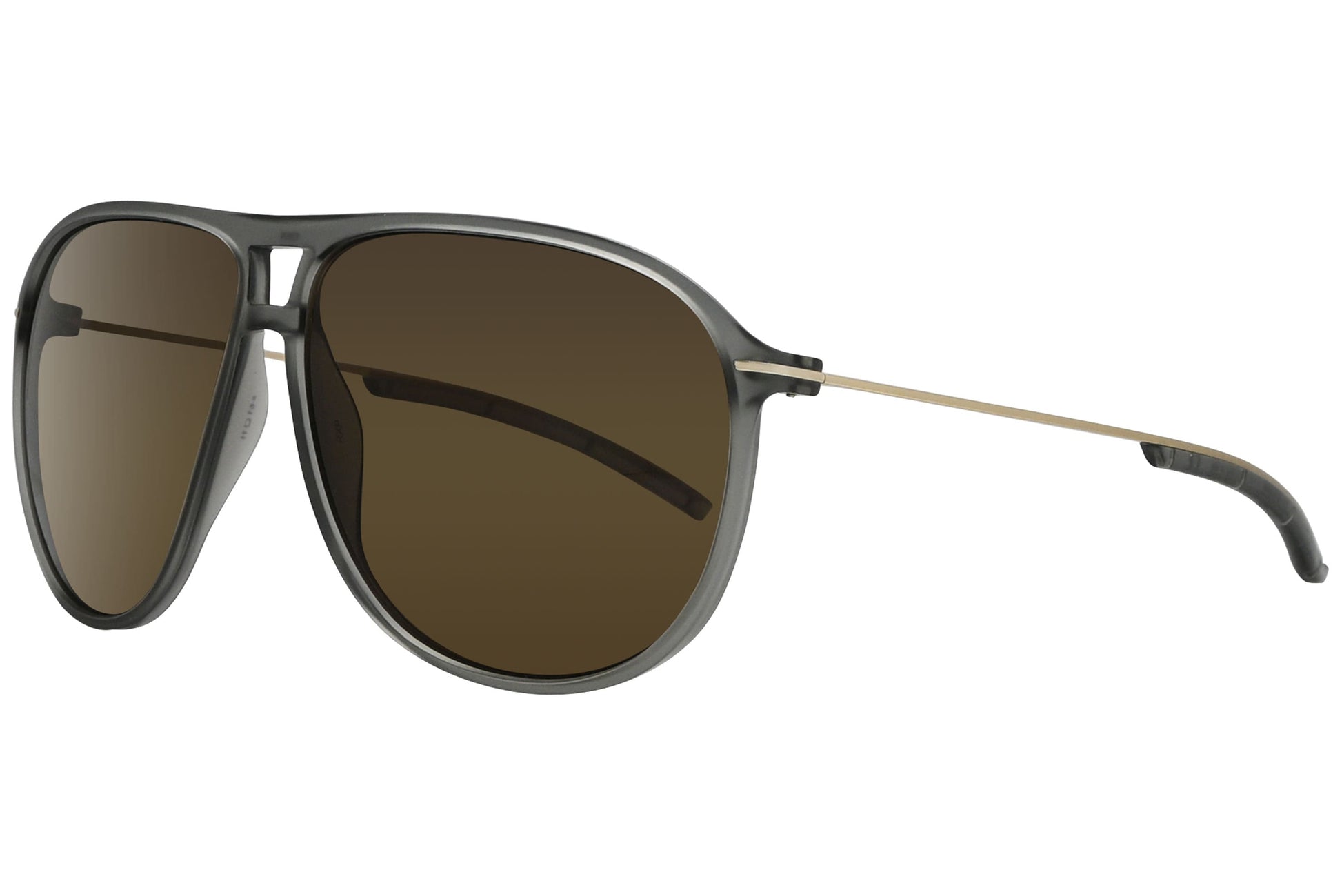 Porsche Design Aviator Gray Sunglasses Model: P8635-C Side View