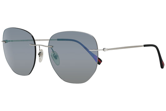 Prada Geometric Silver Sunglasses Model: SPS50T-1BC-129 Side View